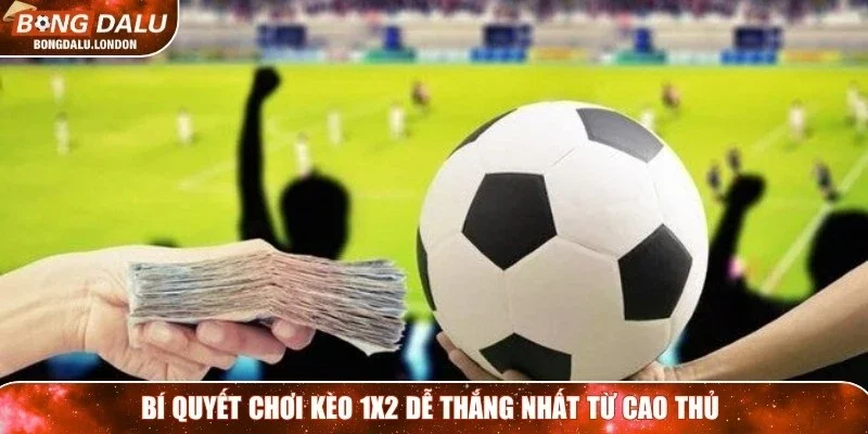 Bí quyết chơi kèo 1x2 dễ thắng nhất từ cao thủ